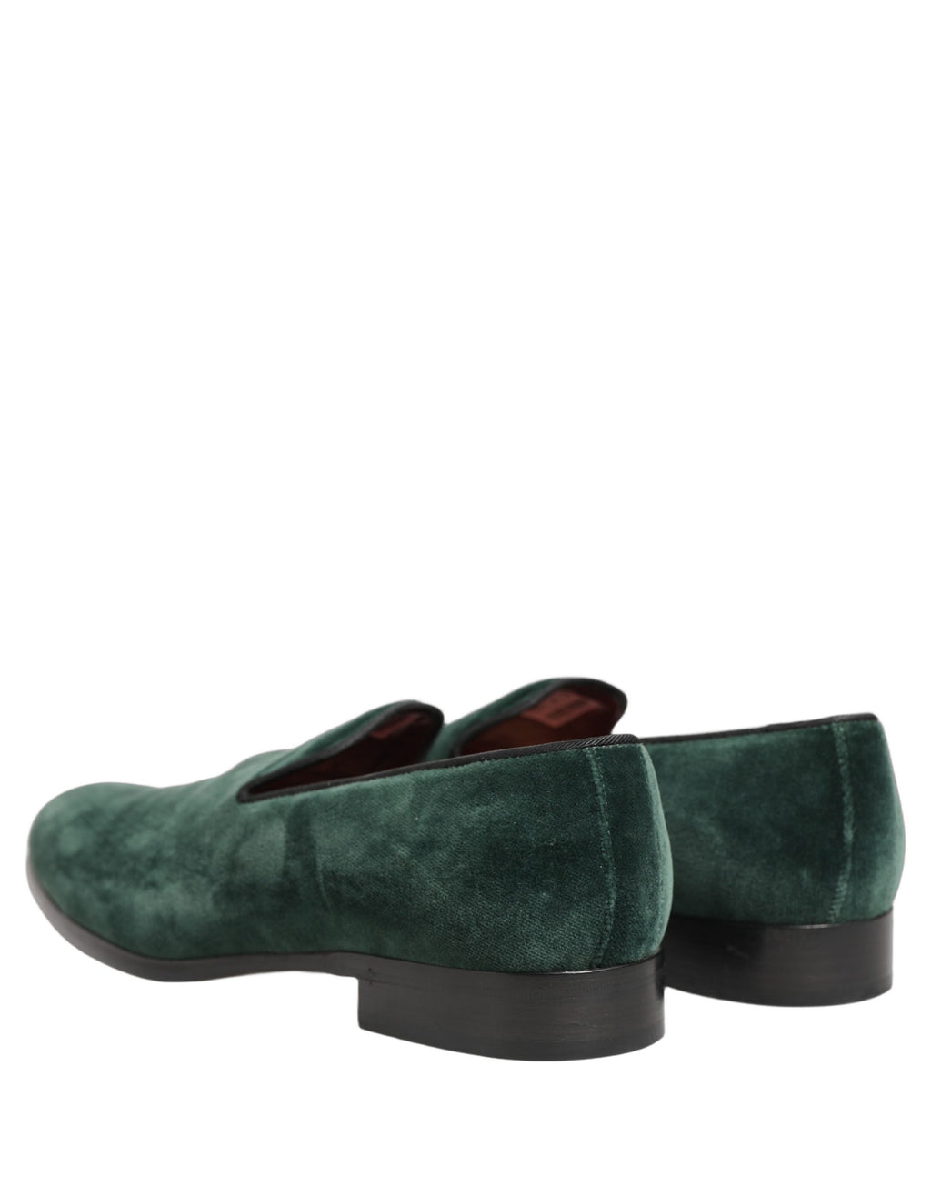 Green Suede Formal Slip On Men Loafers Shoes