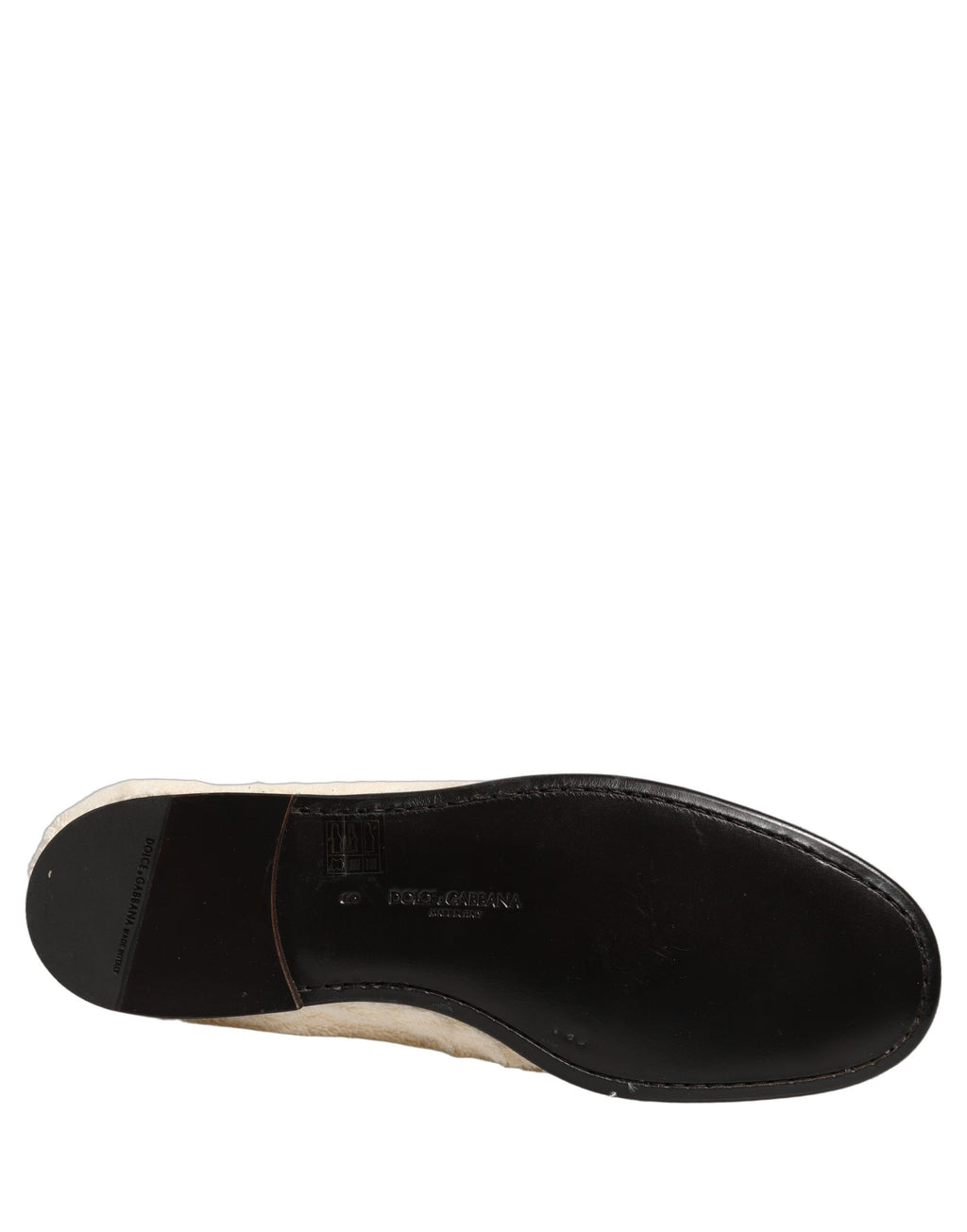 White Fur Shearling Men Dress Loafers Shoes