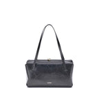 Black Calf Leather Bos Taurus Shoulder Bag