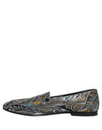 Multicolor Paisley Brocade Men Loafers Shoes