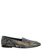 Multicolor Paisley Brocade Men Loafers Shoes