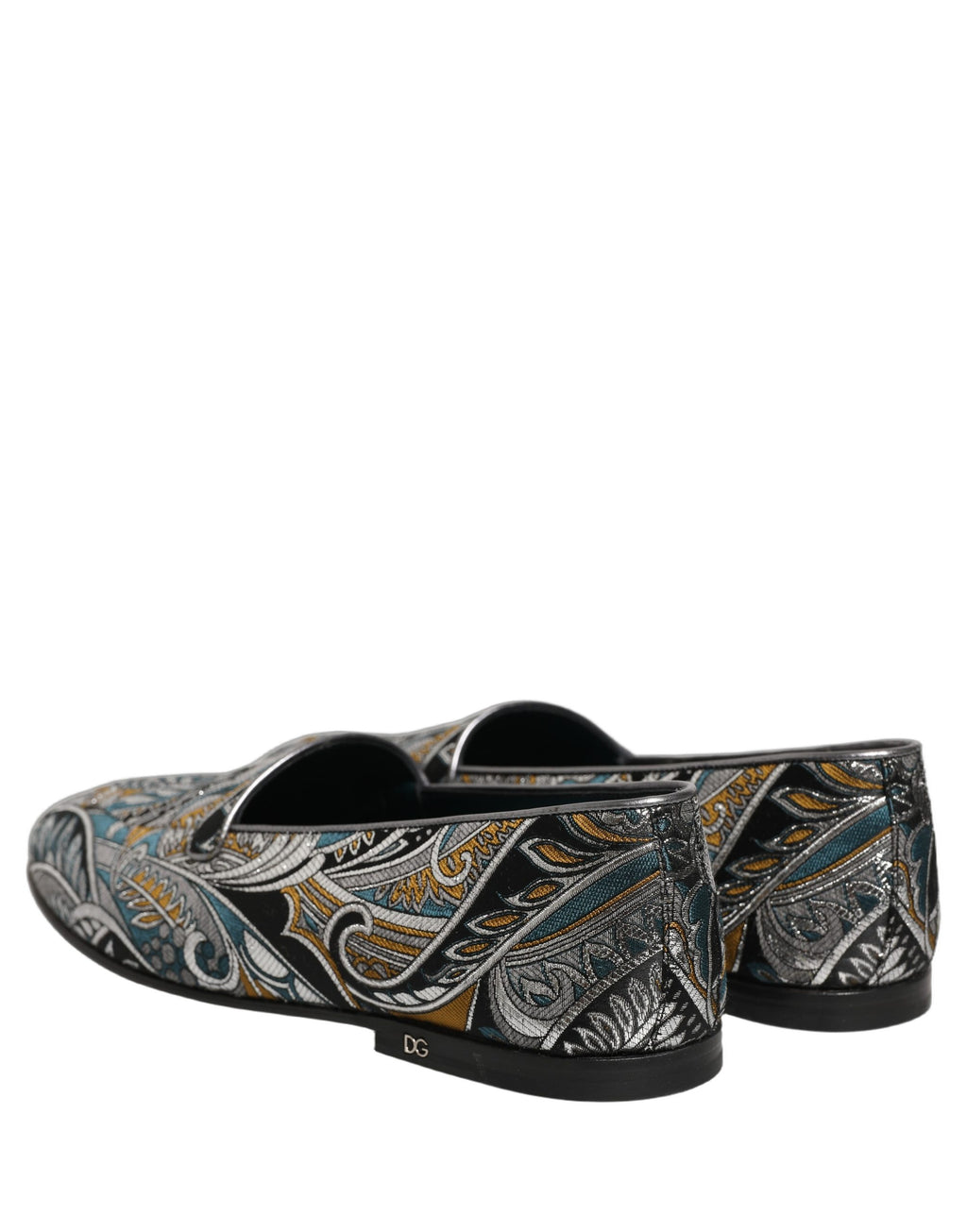 Multicolor Paisley Brocade Men Loafers Shoes