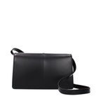 Black Polyethylene Crossbody Bag