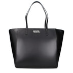Black Polyethylene Shoulder Bag
