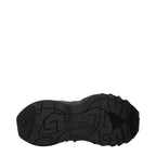 Black Fabric Sneakers