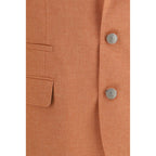 Orange Wool Oves Aries Blazer
