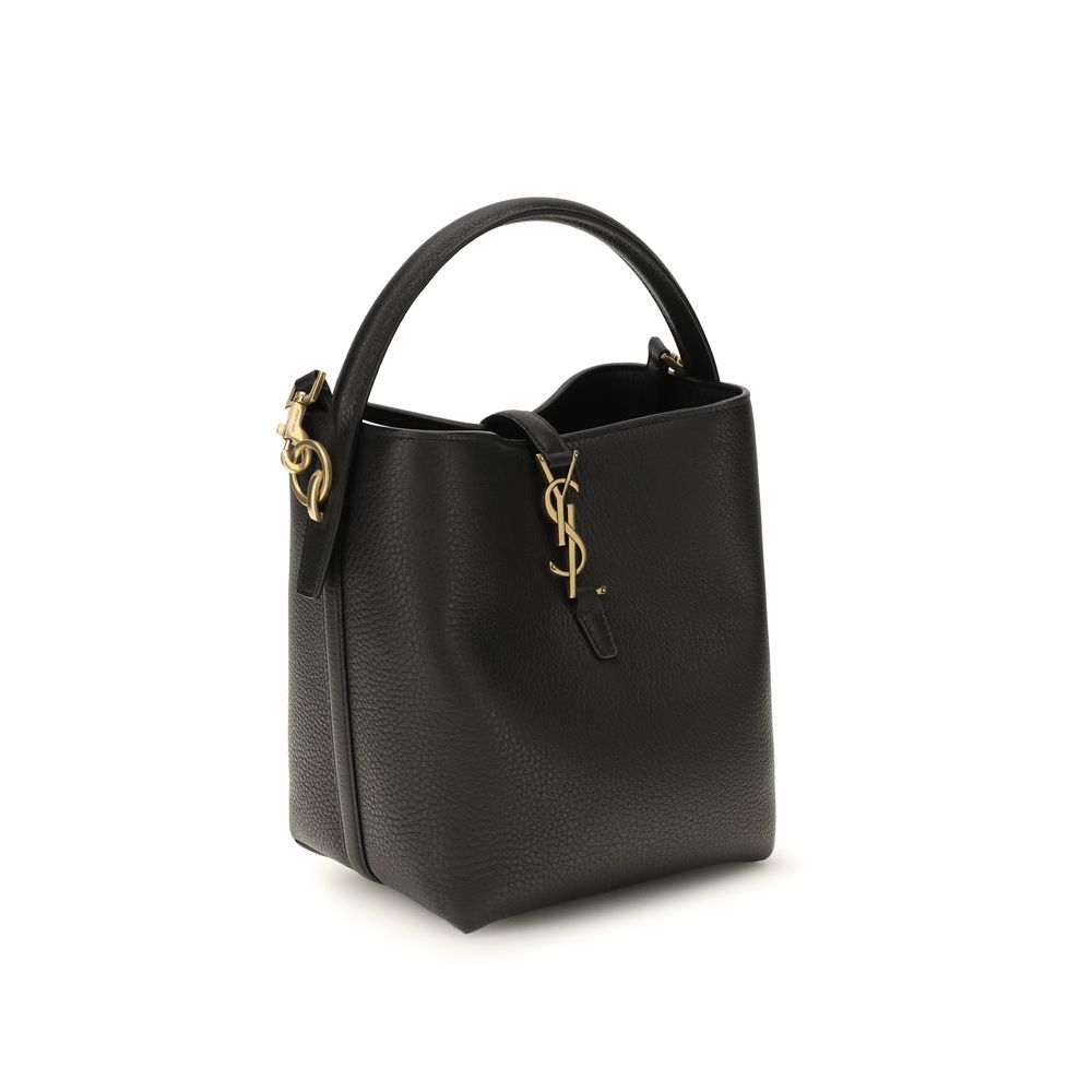 Black Calf Leather Bos Taurus Shoulder Bag