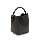 Black Calf Leather Bos Taurus Shoulder Bag