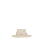 White Cotton Bucket Hat