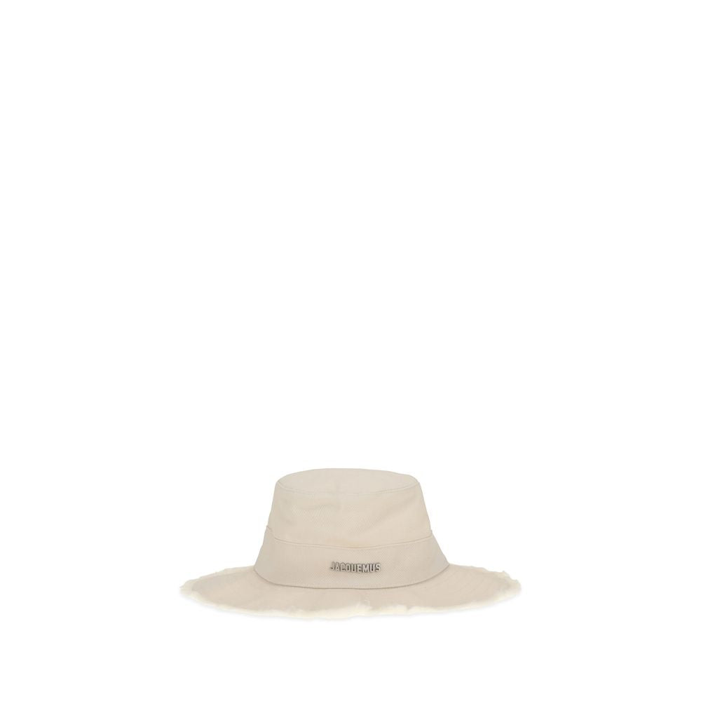 White Cotton Bucket Hat