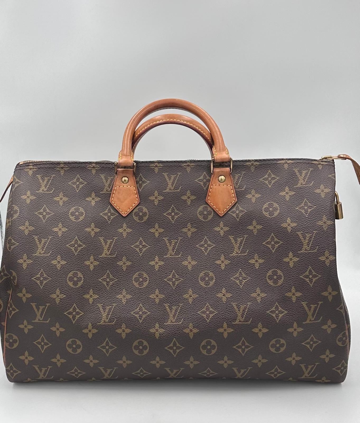 LOUIS VUITTON Speedy 40 Monogram Handbag