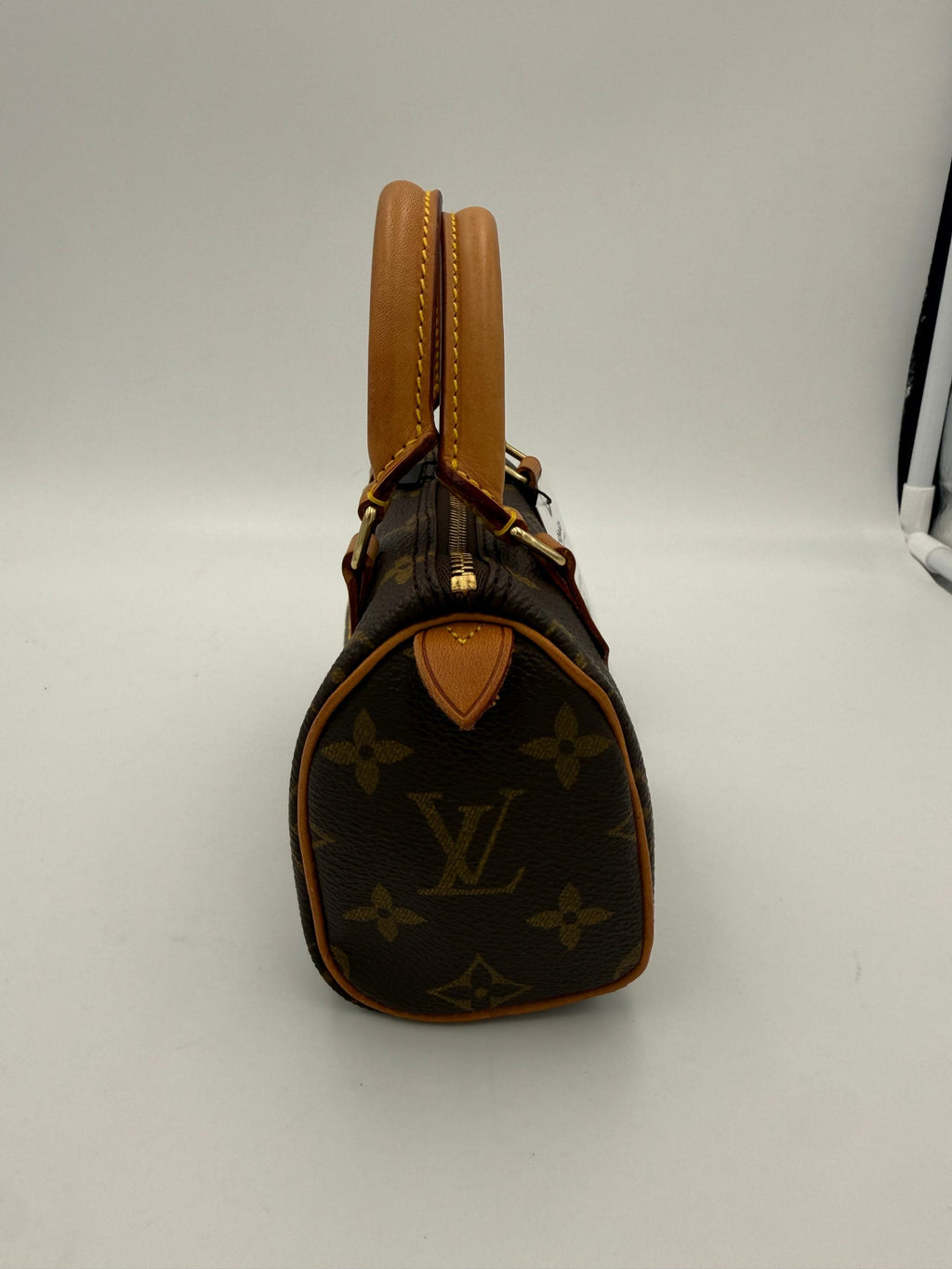 LOUIS VUITTON Nano Speedy Monogram Handbag