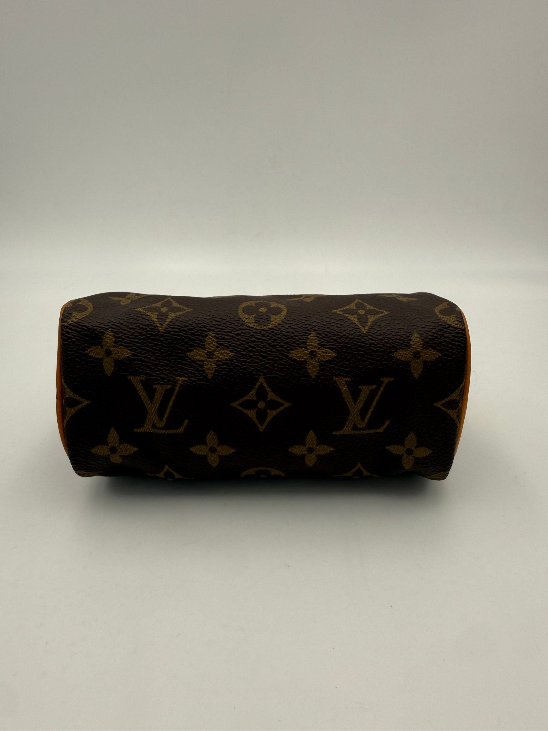 LOUIS VUITTON Nano Speedy Monogram Handbag