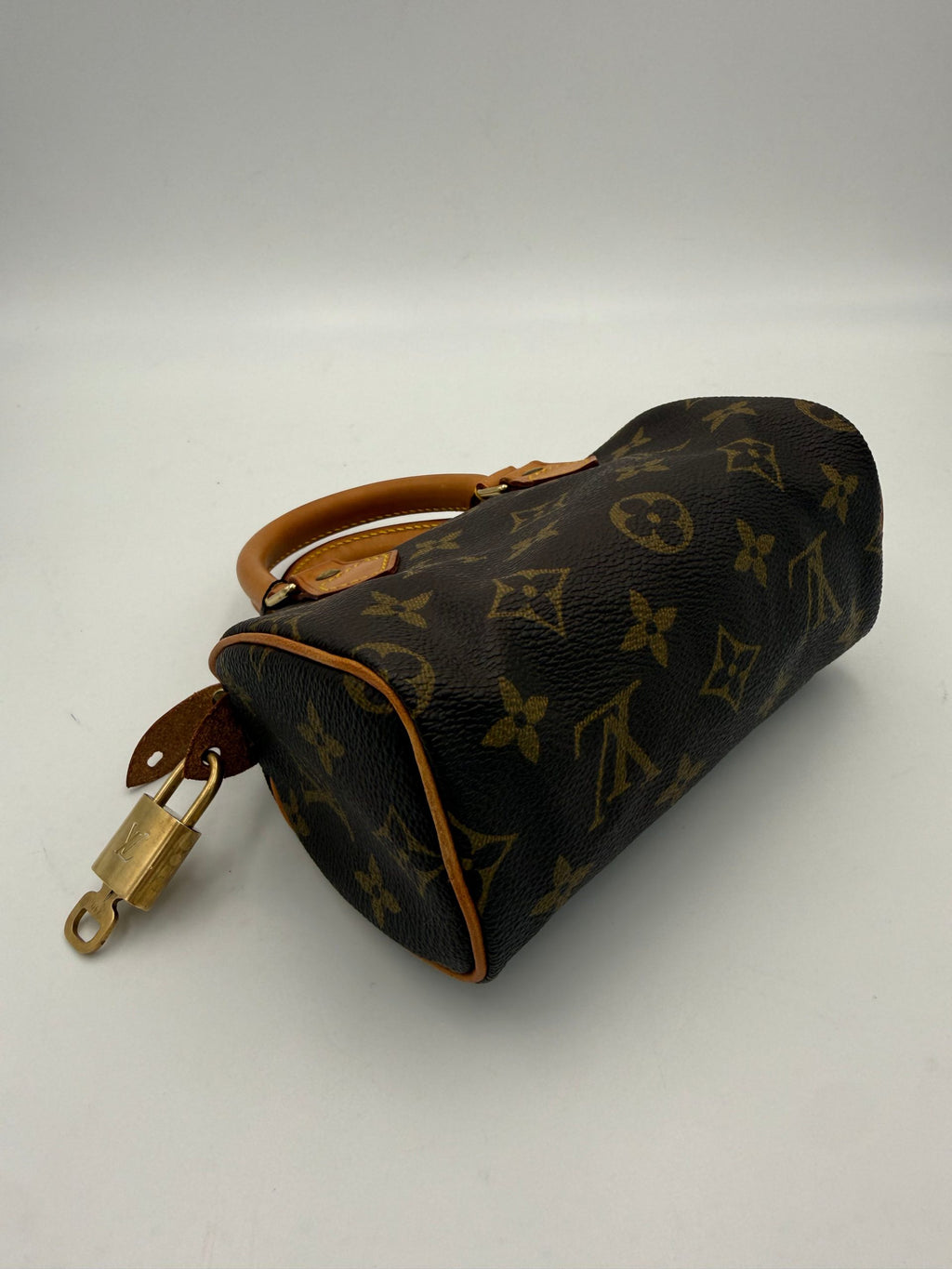 LOUIS VUITTON Nano Speedy Monogram Handbag
