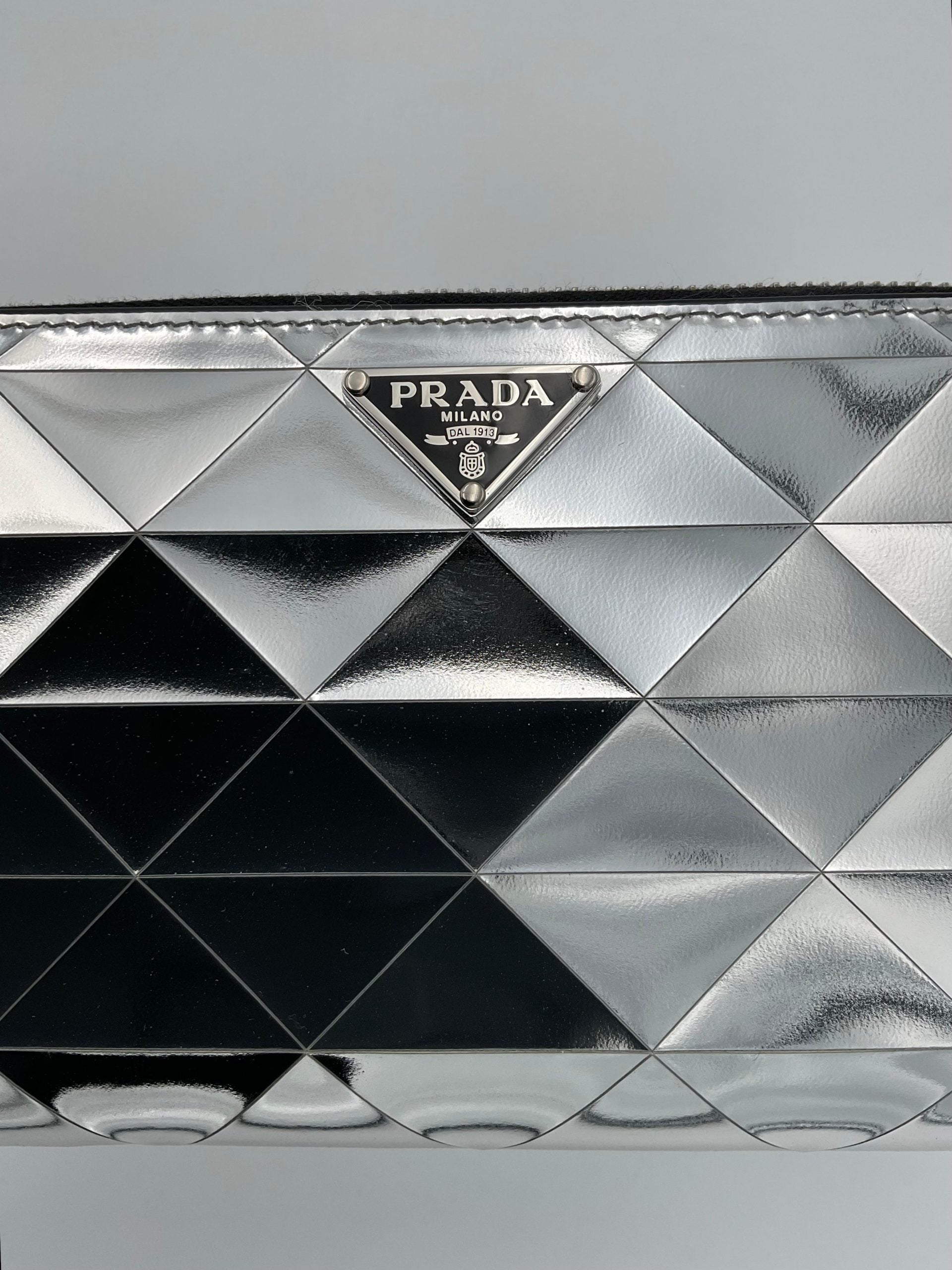 PRADA Laminated Leather Wallet