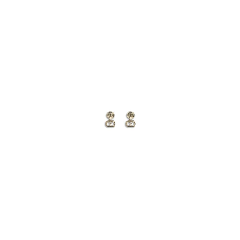 Bicolor Brass Earrings