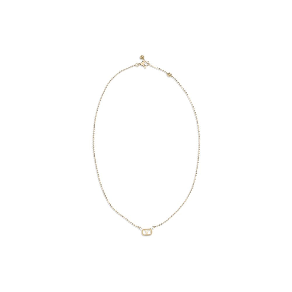 Bicolor Brass Necklace