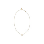 Bicolor Brass Necklace