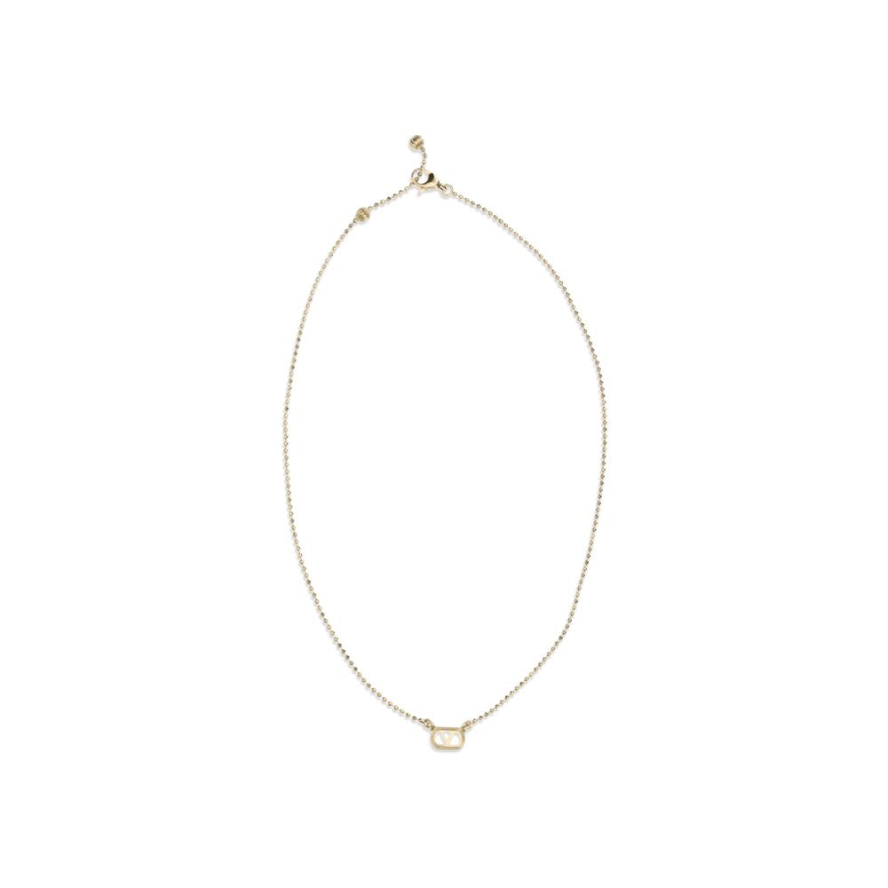 Bicolor Brass Necklace