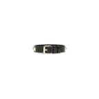 Black Calf Leather Bos Taurus Bracelet