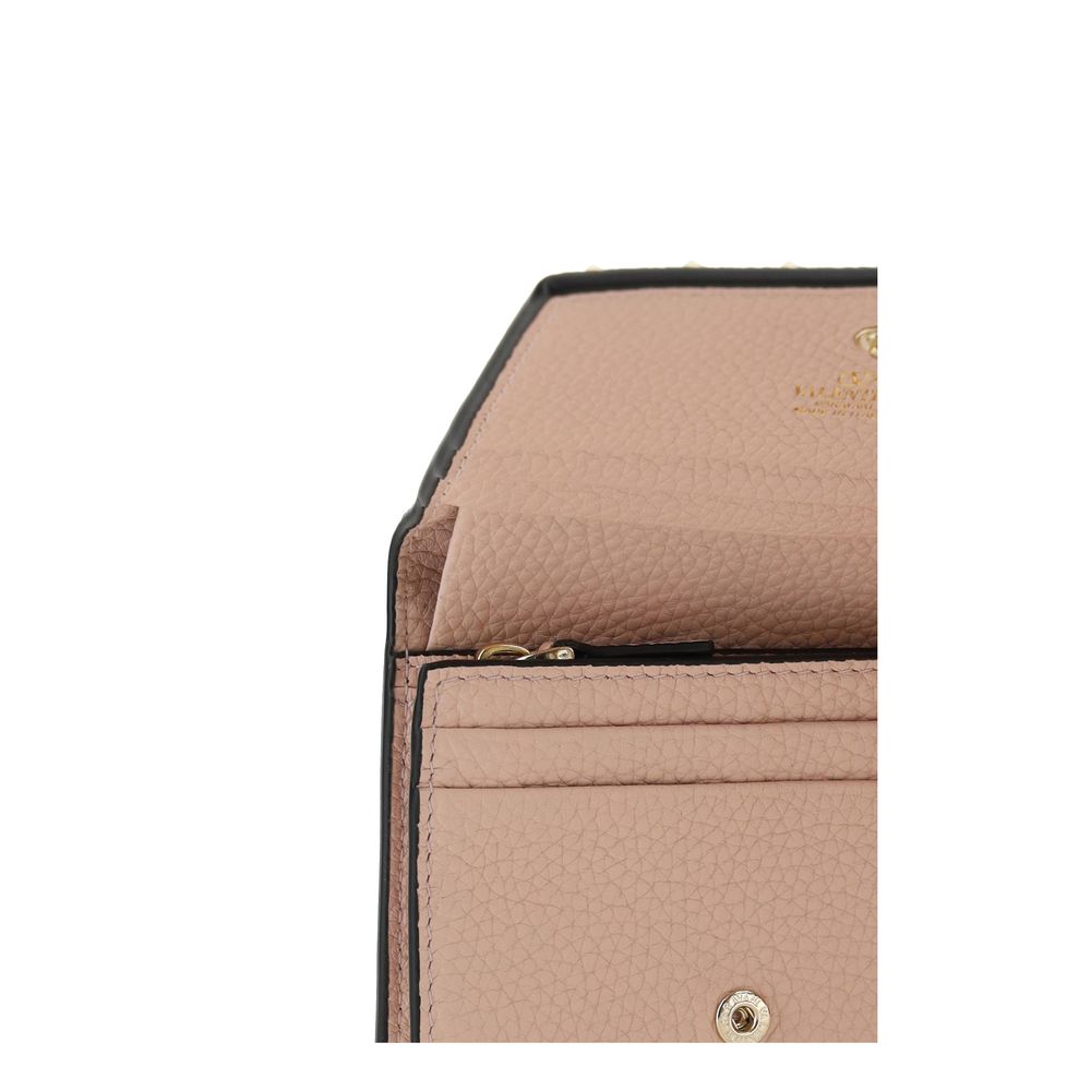 Pink Calf Leather Bos Taurus Wallet