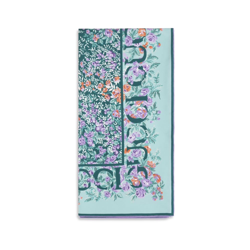 Multicolor Silk Scarf
