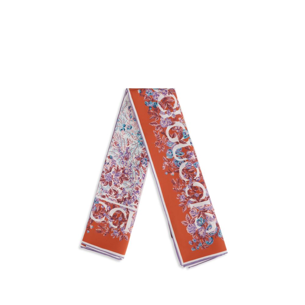 Multicolor Silk Scarf