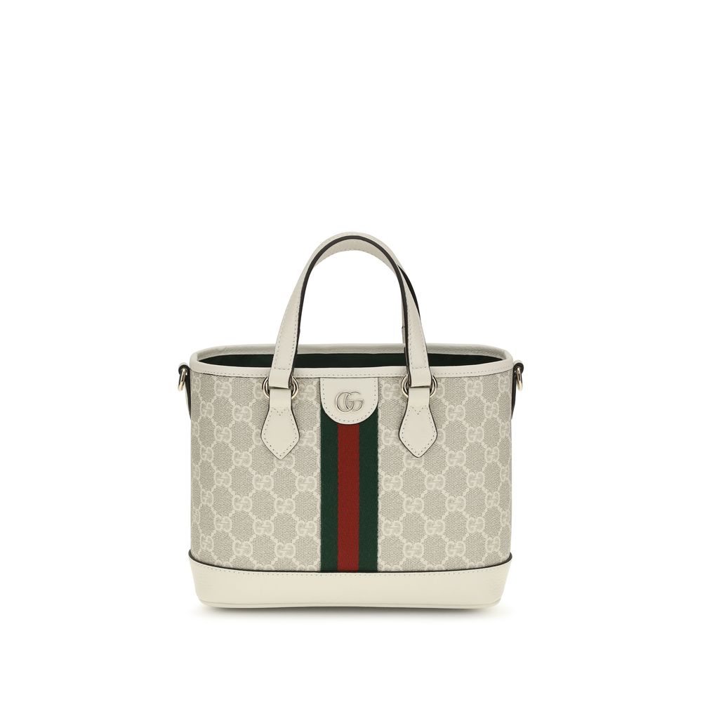 White Fabric Shoulder Bag