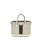 White Fabric Shoulder Bag