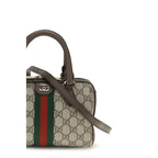 Brown Fabric Handbag
