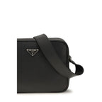 Black Calf Leather Bos Taurus Shoulder Bag