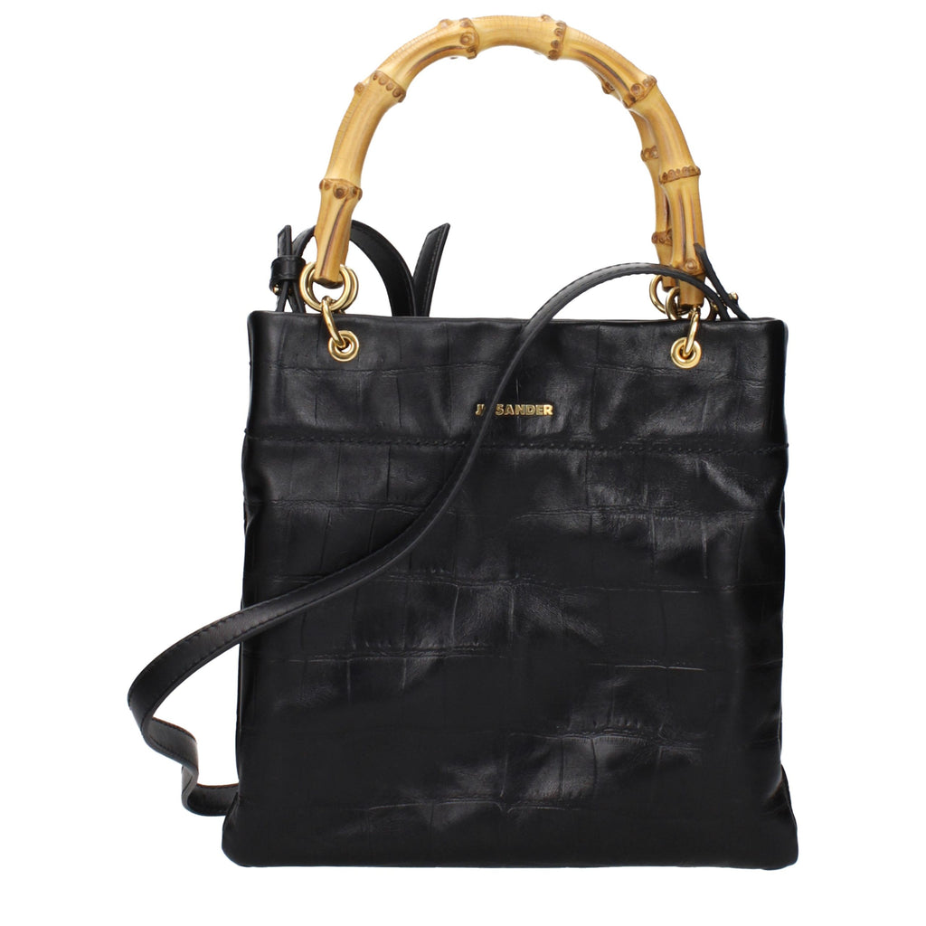 Black Leather Handbag