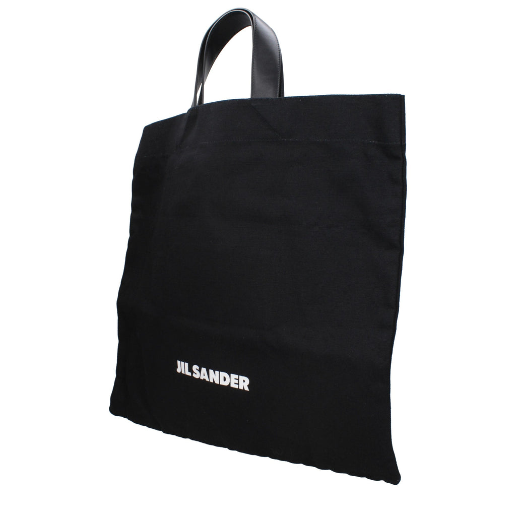 Black Fabric Handbag