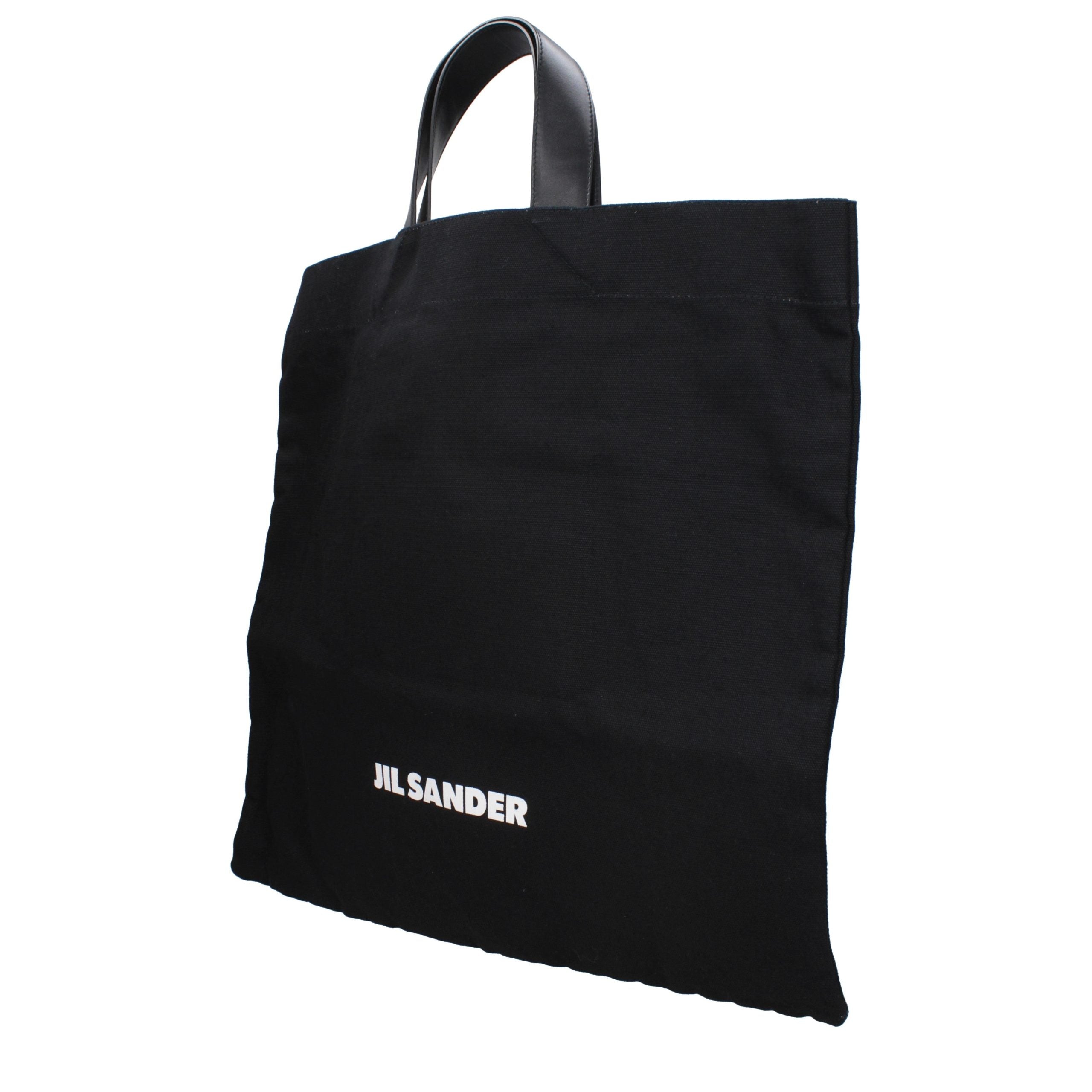Black Fabric Handbag