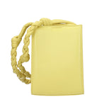 Yellow Leather Crossbody Bag