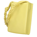 Yellow Leather Crossbody Bag