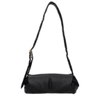 Black Leather Crossbody Bag
