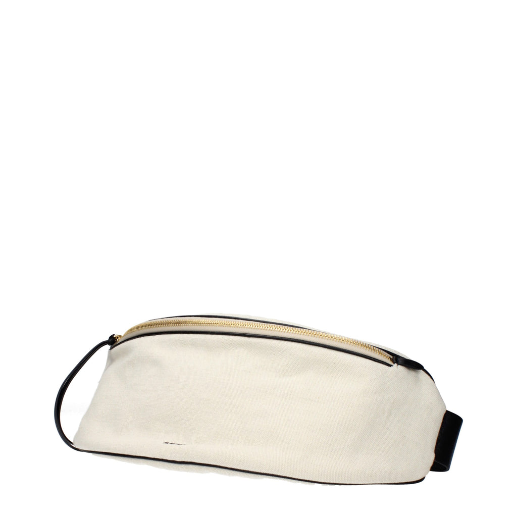 Beige Fabric Backpack