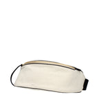 Beige Fabric Backpack