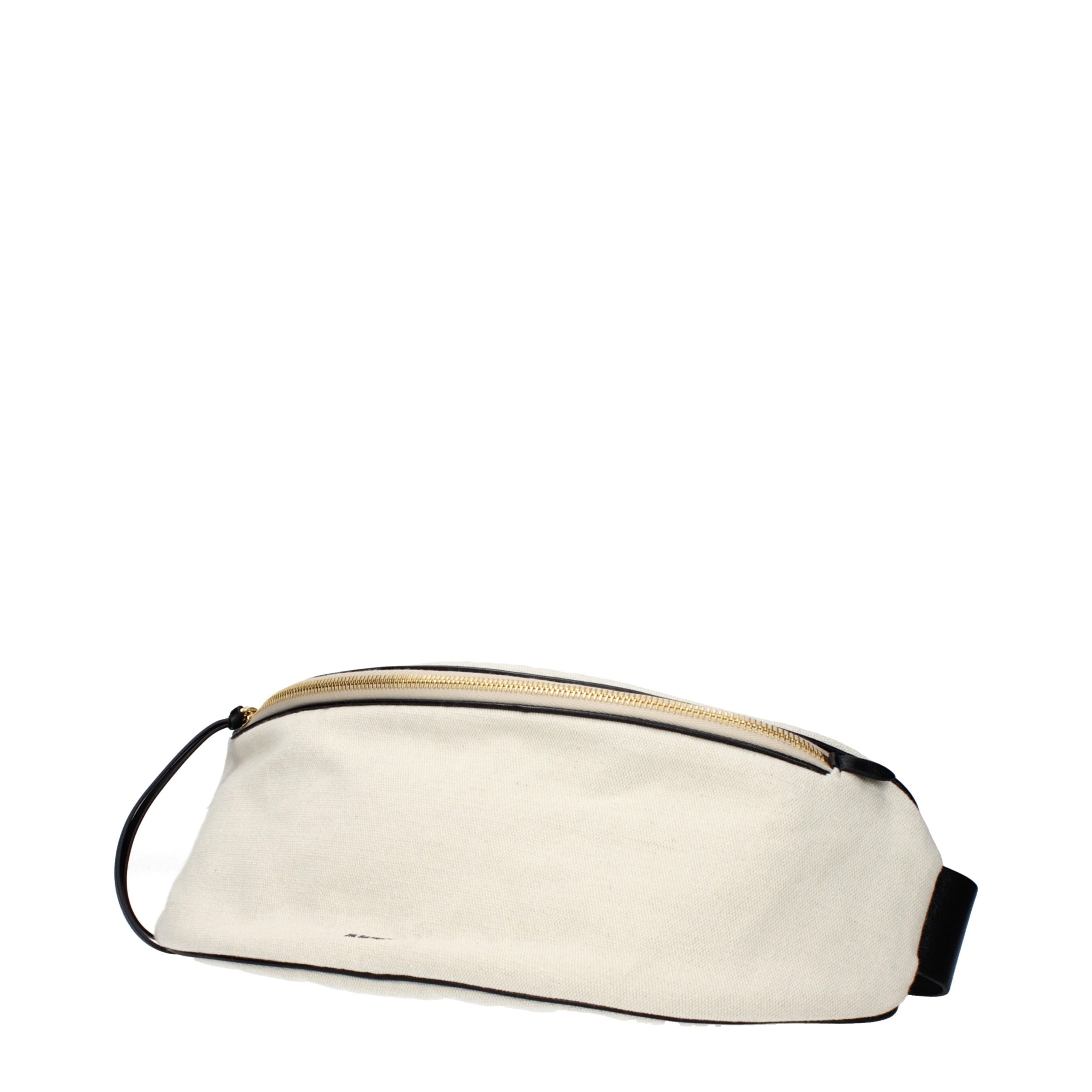 Beige Fabric Backpack