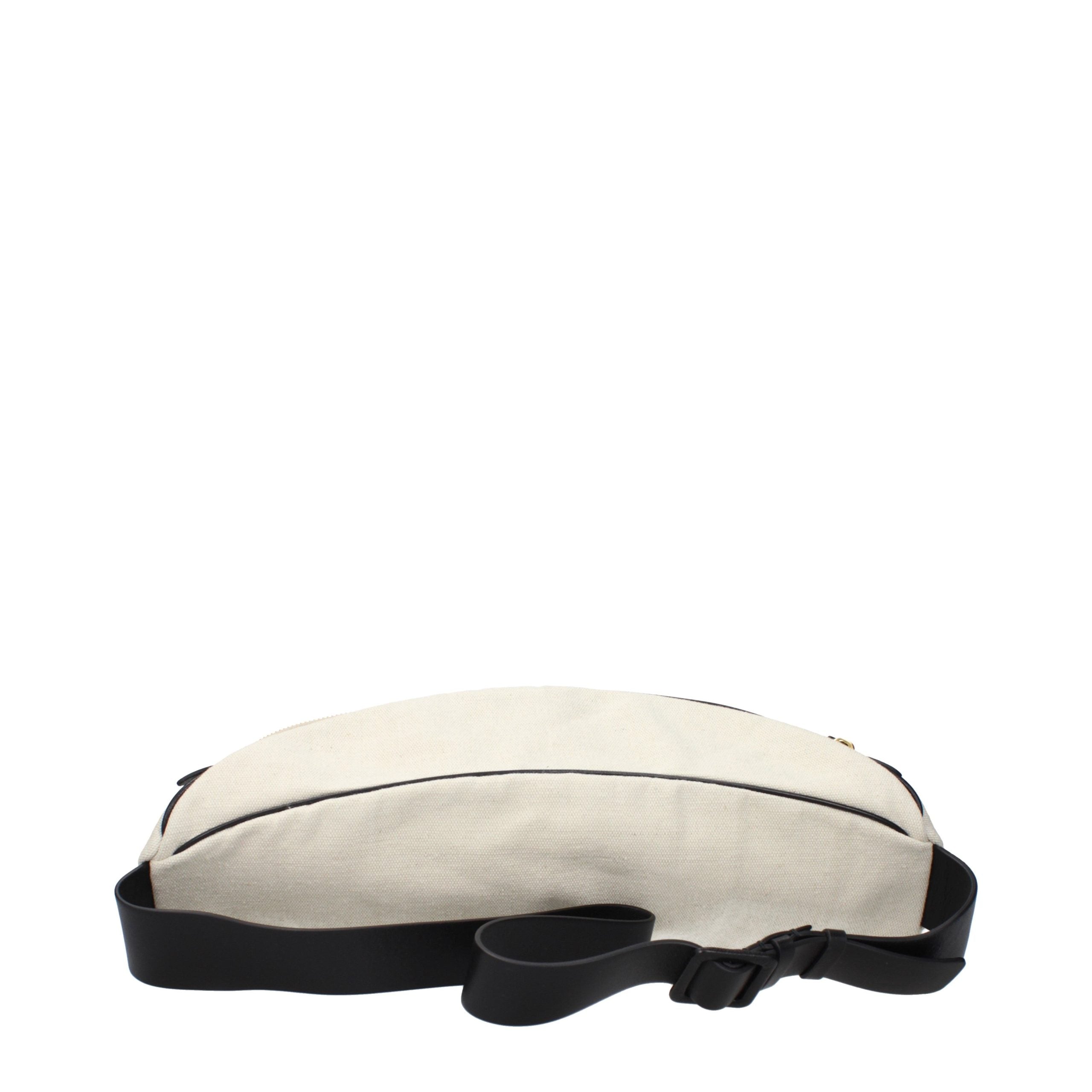 Beige Fabric Backpack