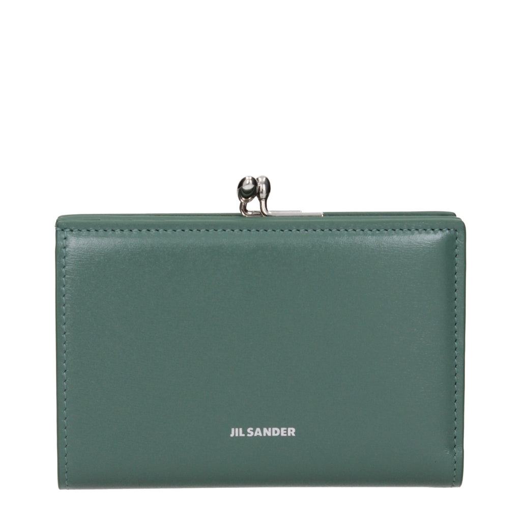 Green Leather Wallet
