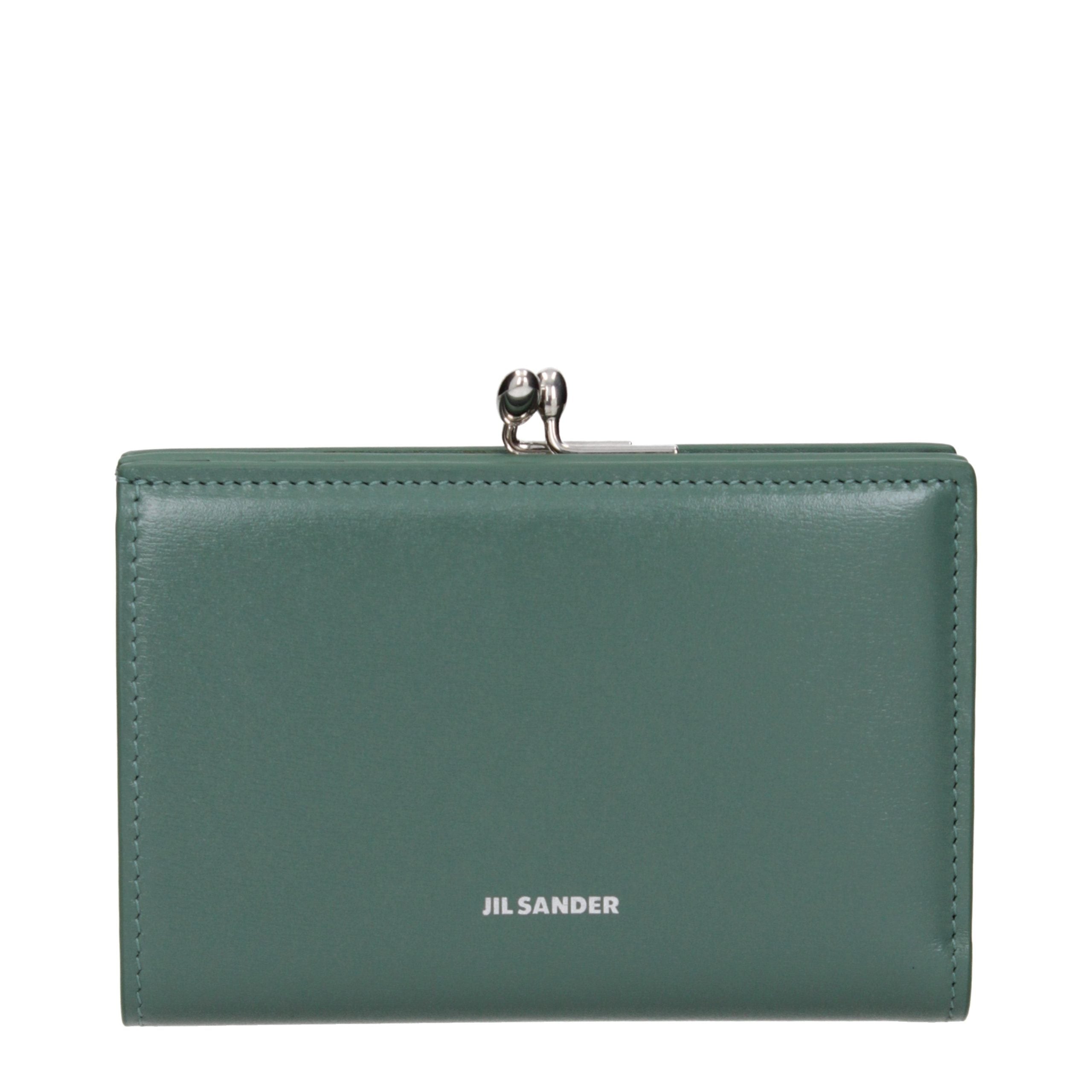Green Leather Wallet