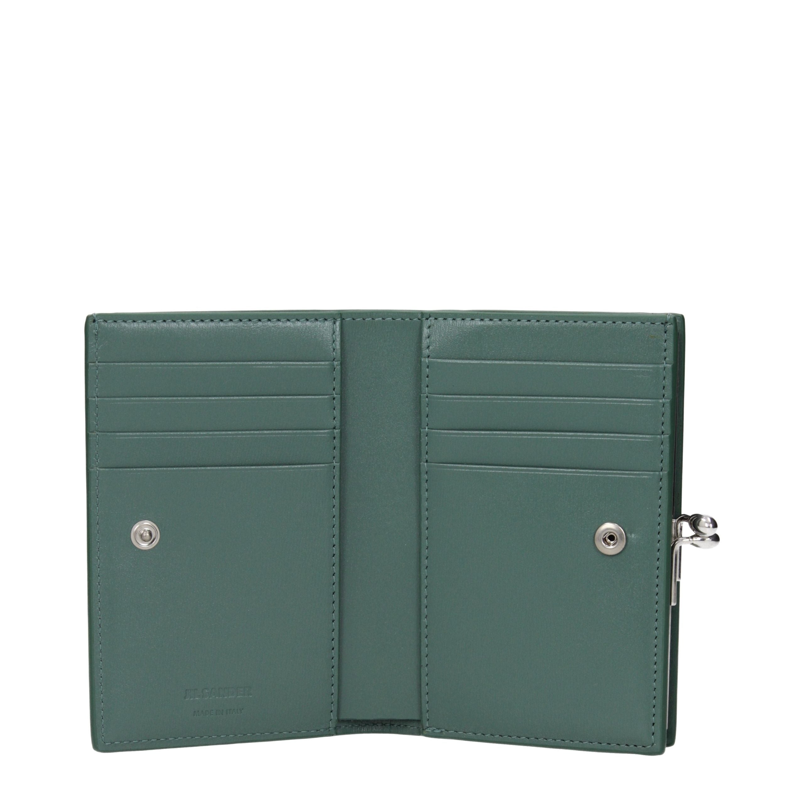 Green Leather Wallet