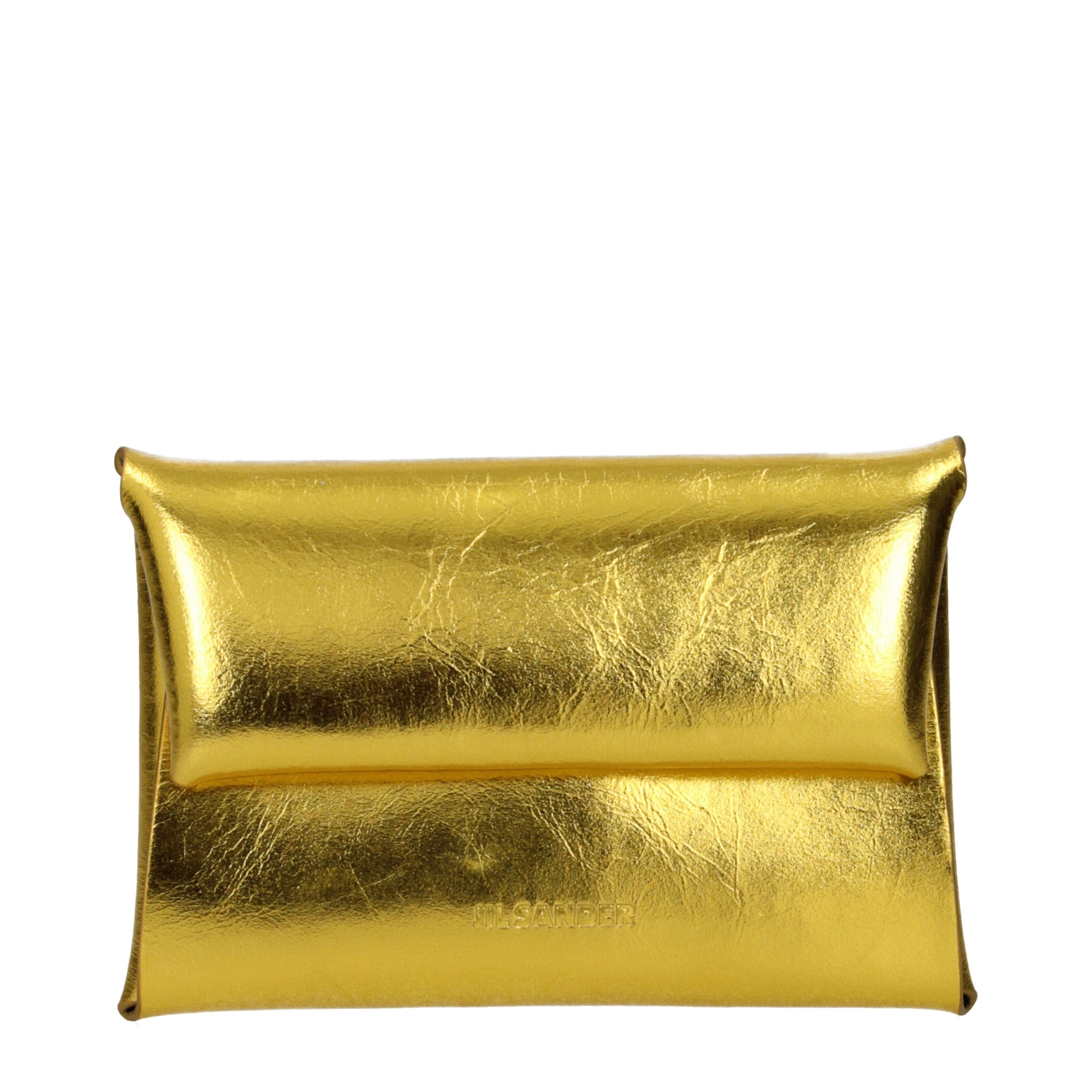 Gold Leather Wallet
