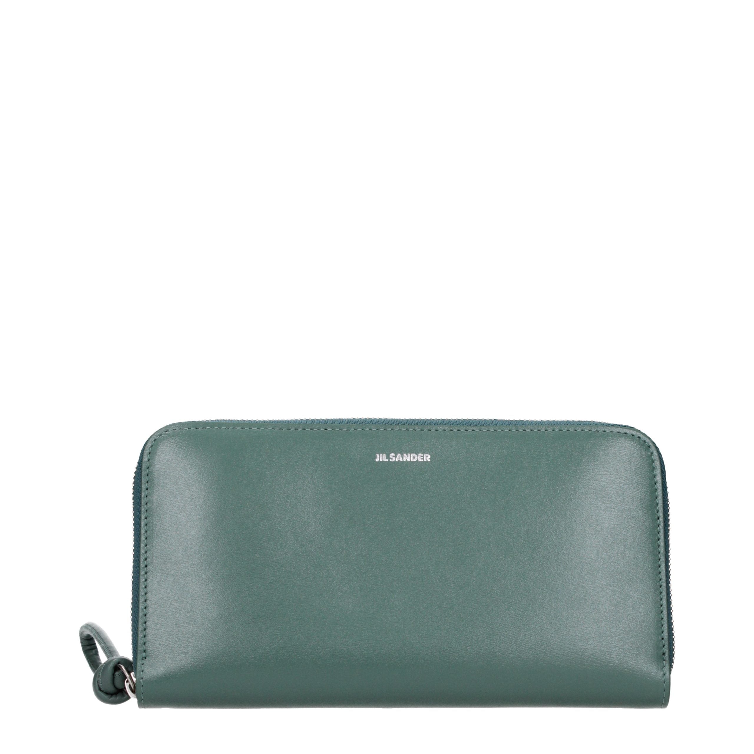 Green Leather Wallet