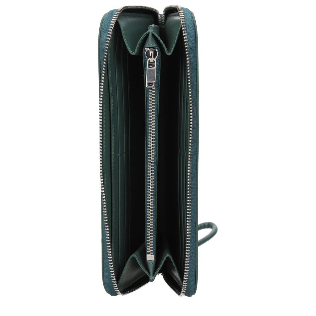 Green Leather Wallet