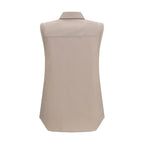 Beige Cotton Shirt