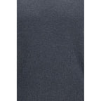 Gray Cotton Polo Shirt