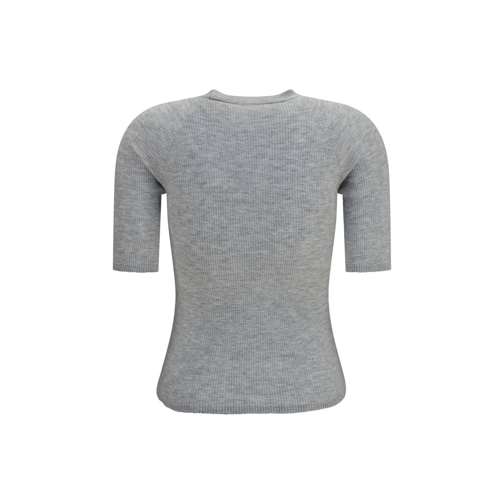 Gray Cashmere Sweatshirt